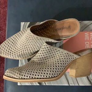Jeffery Campbell mule, worn 4 times.